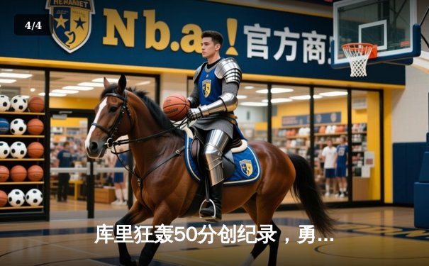 库里狂轰50分创纪录，勇士逆转湖人夺西部决赛开门红 - 4